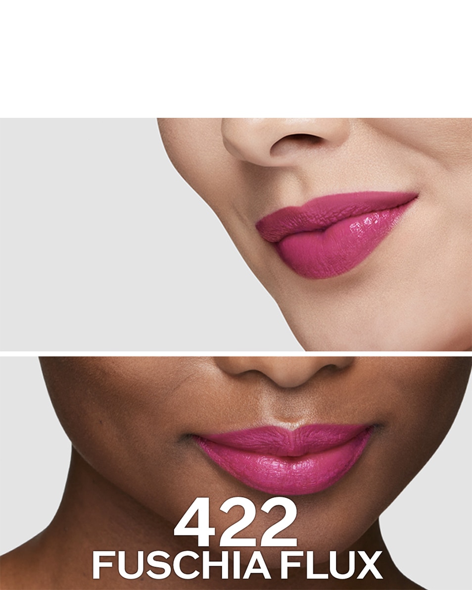 SHISEIDO LIPSTICK Technosatin Gel Lipstick Fuchsia Flux 422 3