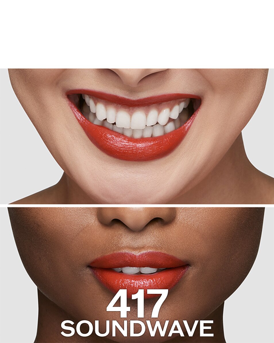 SHISEIDO LIPSTICK Technosatin Gel Lipstick Soundwave 417 3