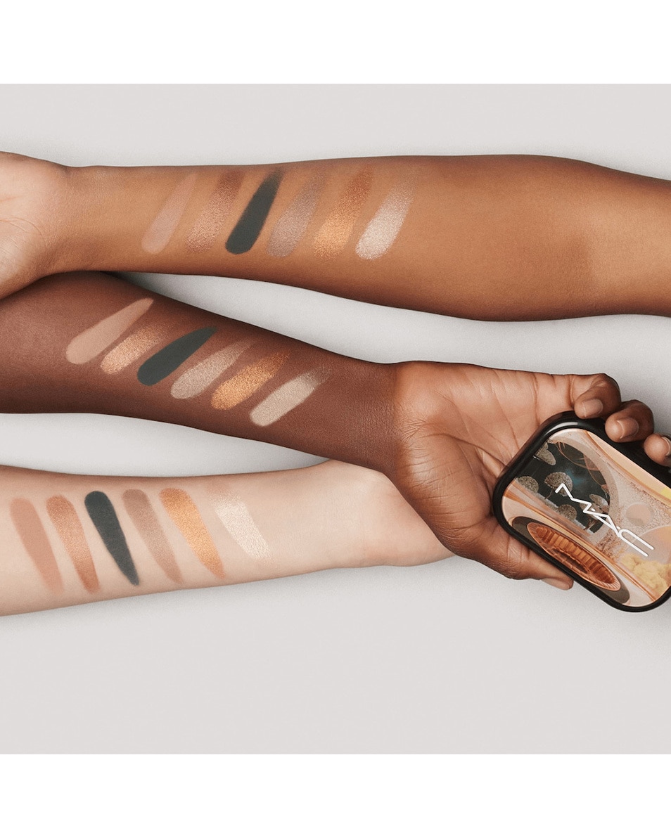 M.A.C CONNECT IN COLOUR EYE SHADOW PALETTE PALETTE FARDS À PAUPIÈRES – FINIS DIFFÉRENTS 3