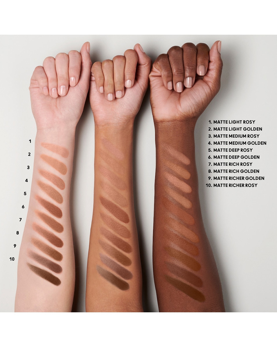 M.A.C SKINFINISH SUNSTRUCK MATTE BRONZER BRONZER – 24U LANGHOUDEND & WATERBESTENDIG Matte Medium Golden 3