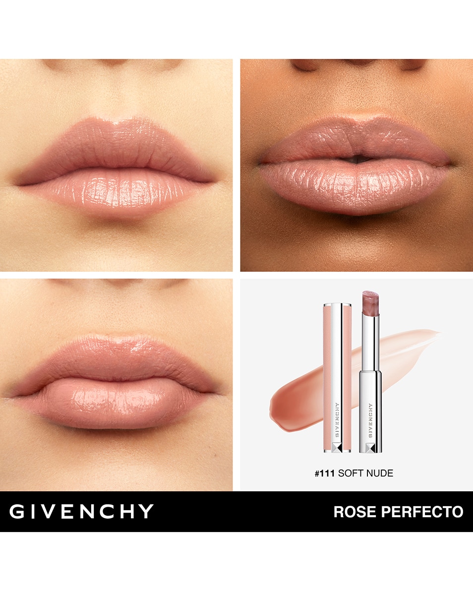 GIVENCHY COSMETICS LE ROSE PERFECTO ROSE PERFECTO STICK 111 SOFT NUDE 3