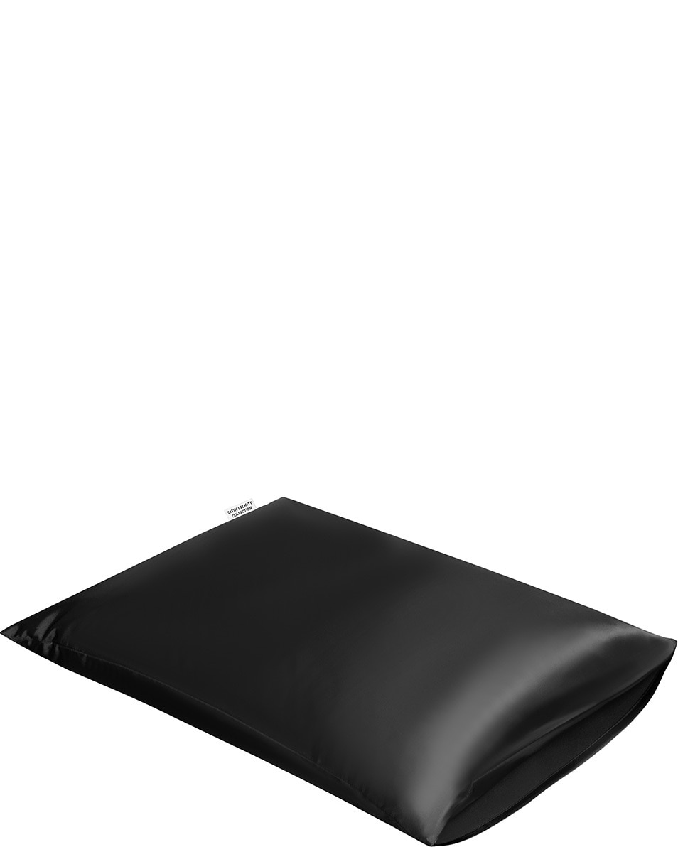 SATIN BEAUTY COLLECTION SATIN BEAUTY COLLECTION SATIJNEN KUSSENSLOOP 60x70cm Black 3