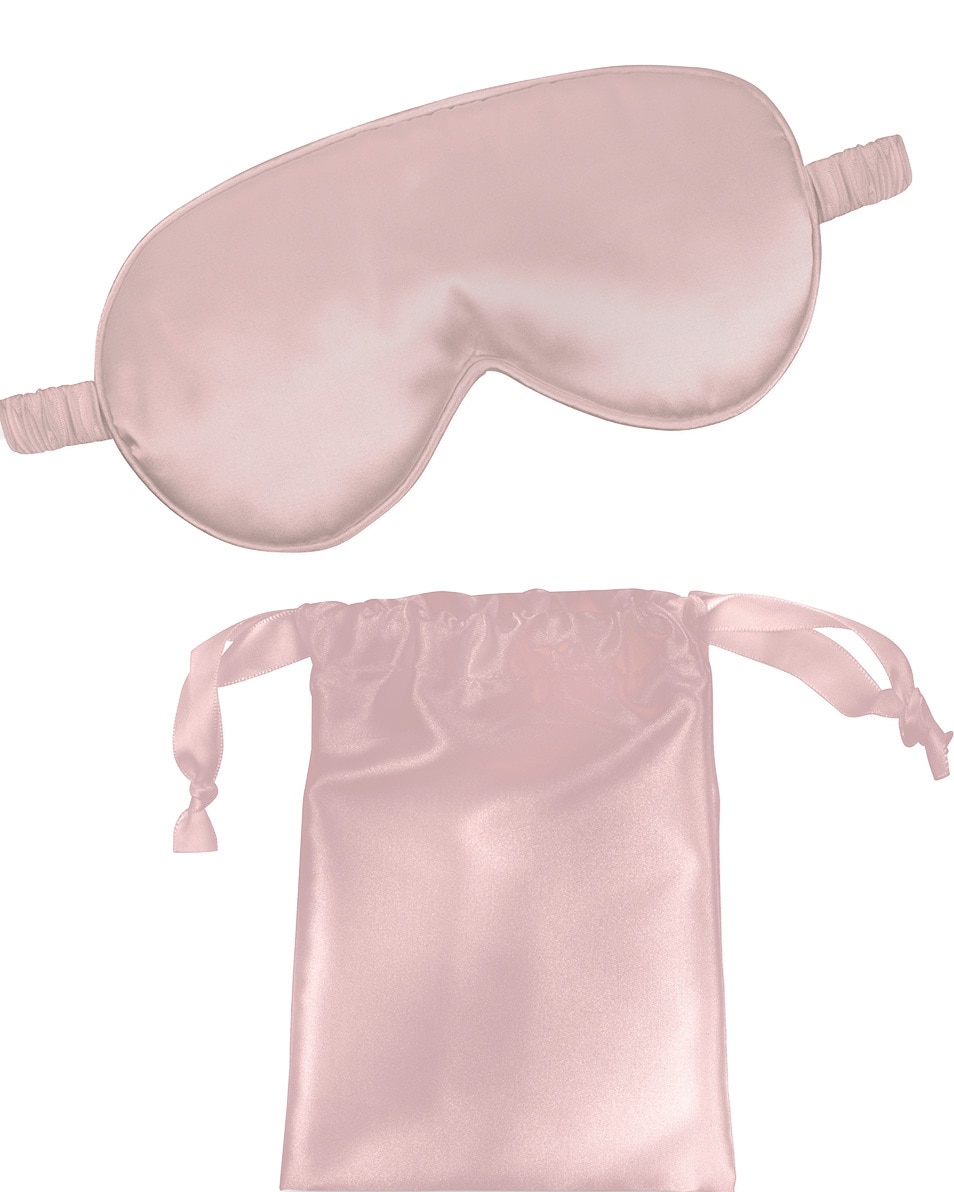 SATIN BEAUTY COLLECTION SATIN BEAUTY COLLECTION SATIJNEN SLAAPMASKER Pink 3