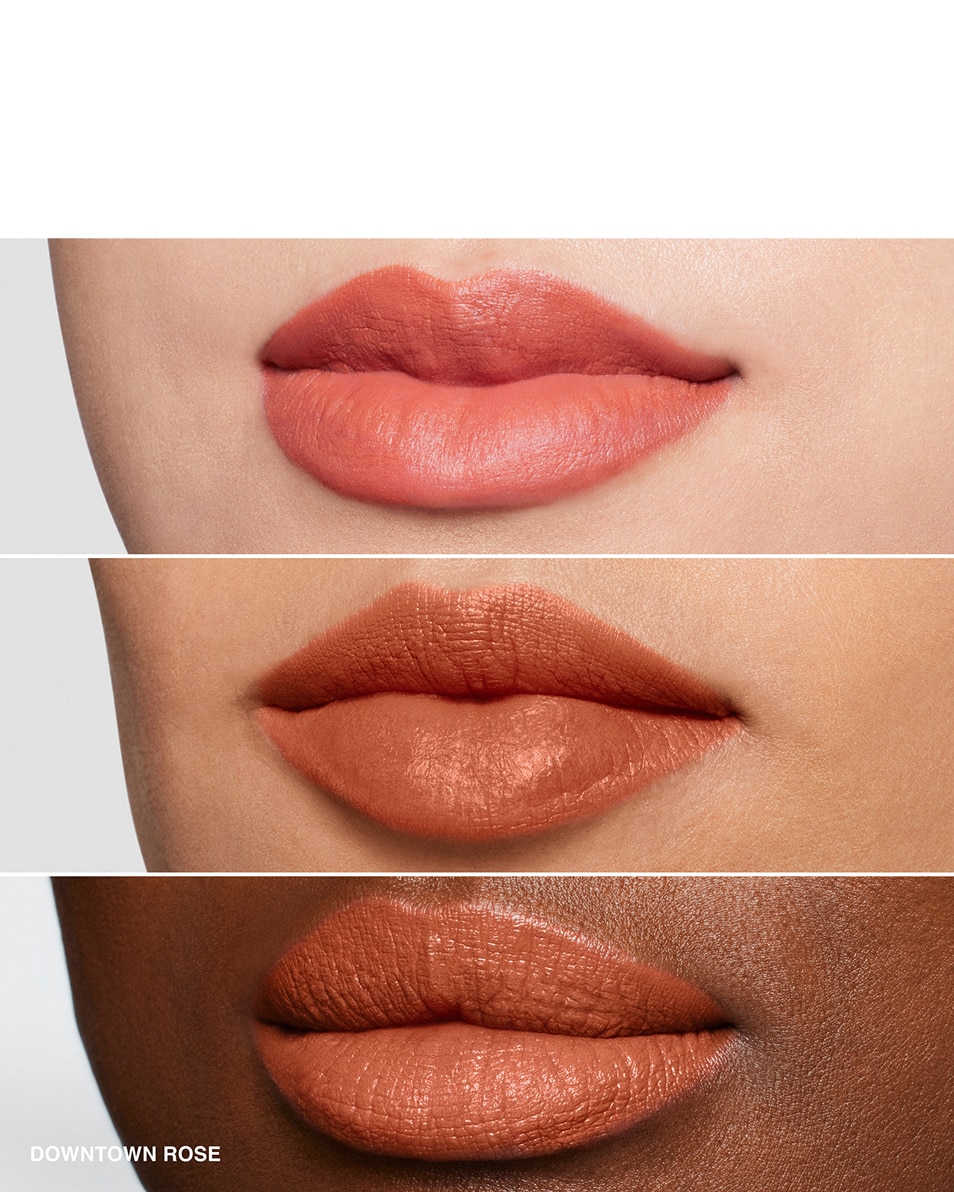 BOBBI BROWN LUXE MATTE LIP COLOR LIPSTICK MATTE LIPPENSTIFT- 12U LANGHOUDEND- VEDERLICHT DOWNTOWN ROSE 3