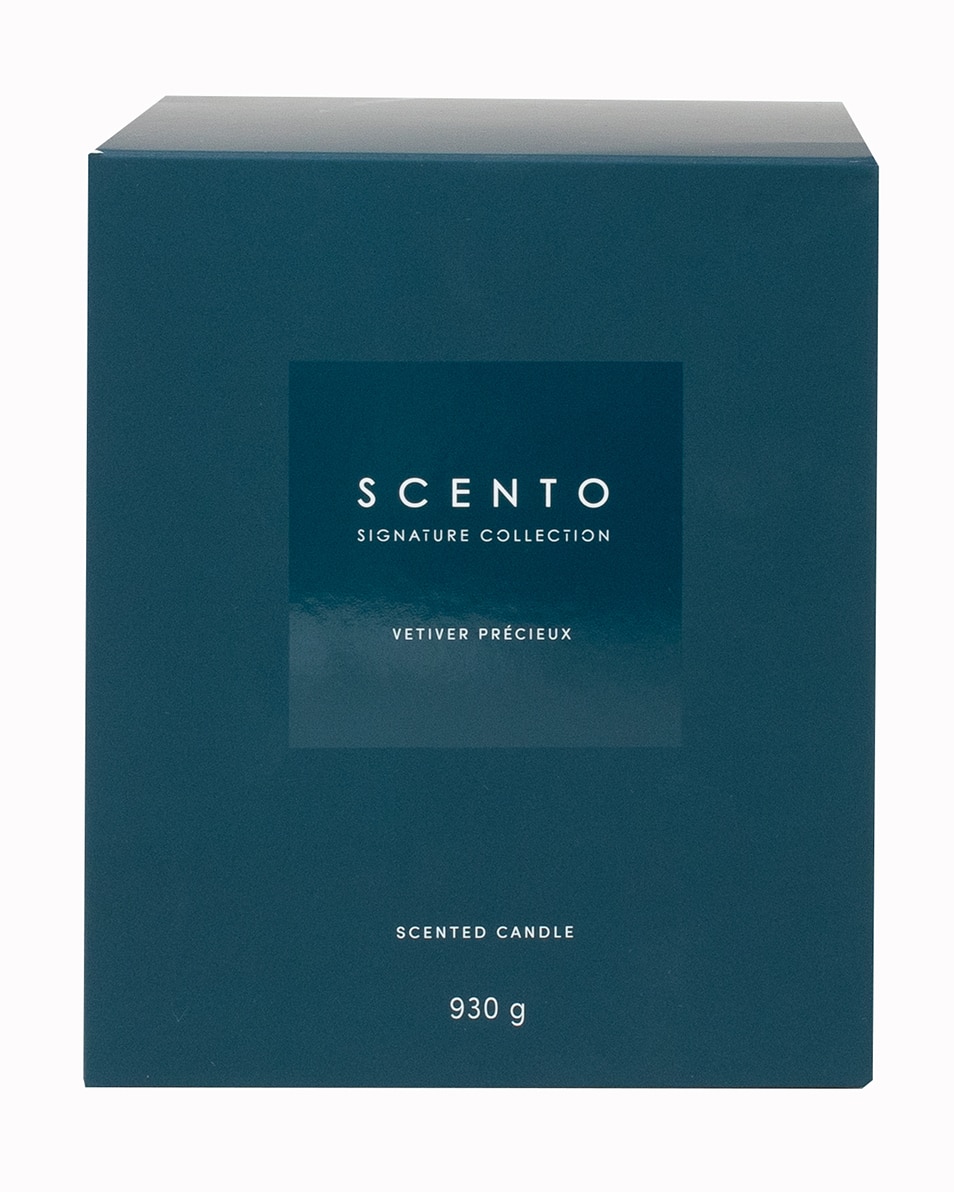 SCENTO SIGNATURE COLLECTION Vetiver Precieux GROTE KAARS 930 G 3
