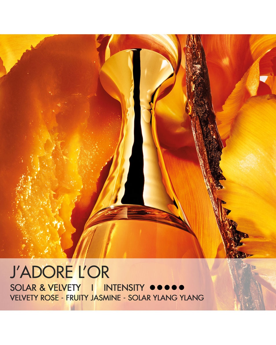 DIOR J'ADORE L'OR PARFUM NOTES FLORALES 50 ML 3