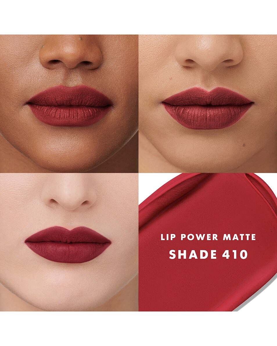 ARMANI BEAUTY LIP POWER MATTE LIPPEN - LIPPENSTIFT 410 - GLORIOUS 3