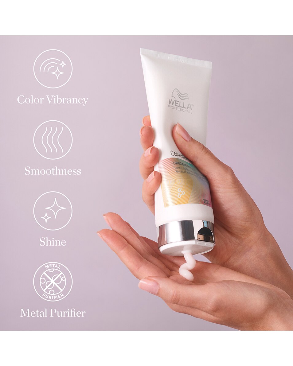 Conditioner voor behoud levendigheid van gekleurd haar