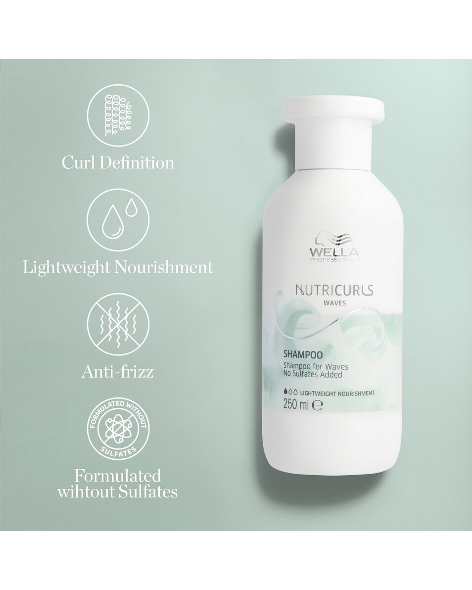 Shampoo voor golvend haar