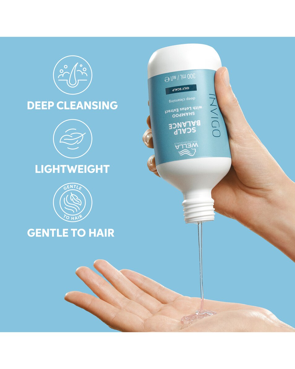 Reinigende shampoo voor vette hoofdhuid