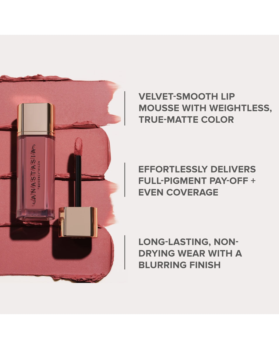 ANASTASIA BEVERLY HILLS Lip Velvet Lipstick Kiss 3