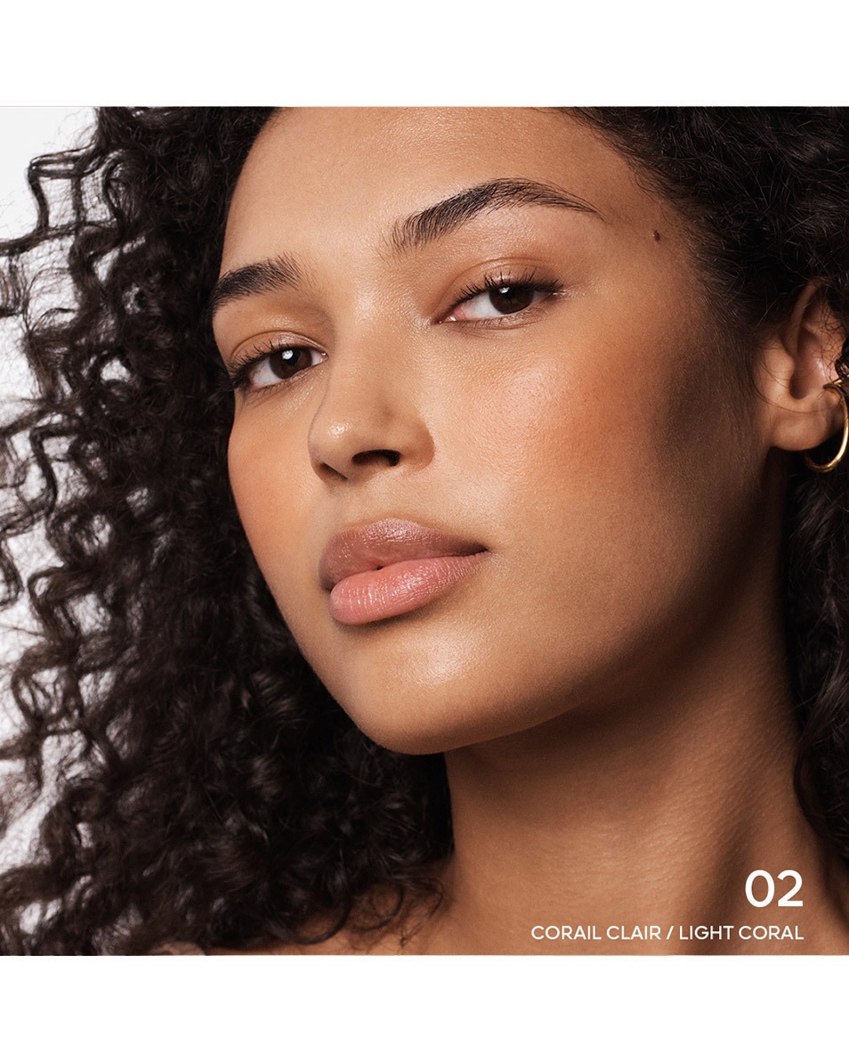 GUERLAIN Terracotta Blush Le fard à joues effet bonne mine , 90% d’ingrédients d’origine naturelle 02 Corail Clair 3