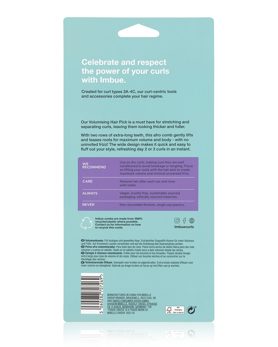 Volumising Hair Pick