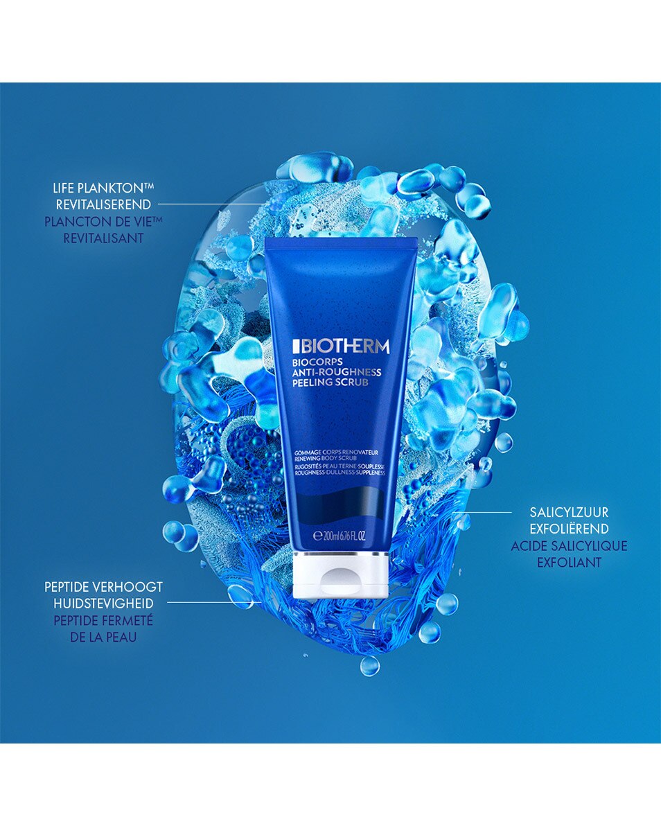 Anti-roughness peeling scrub