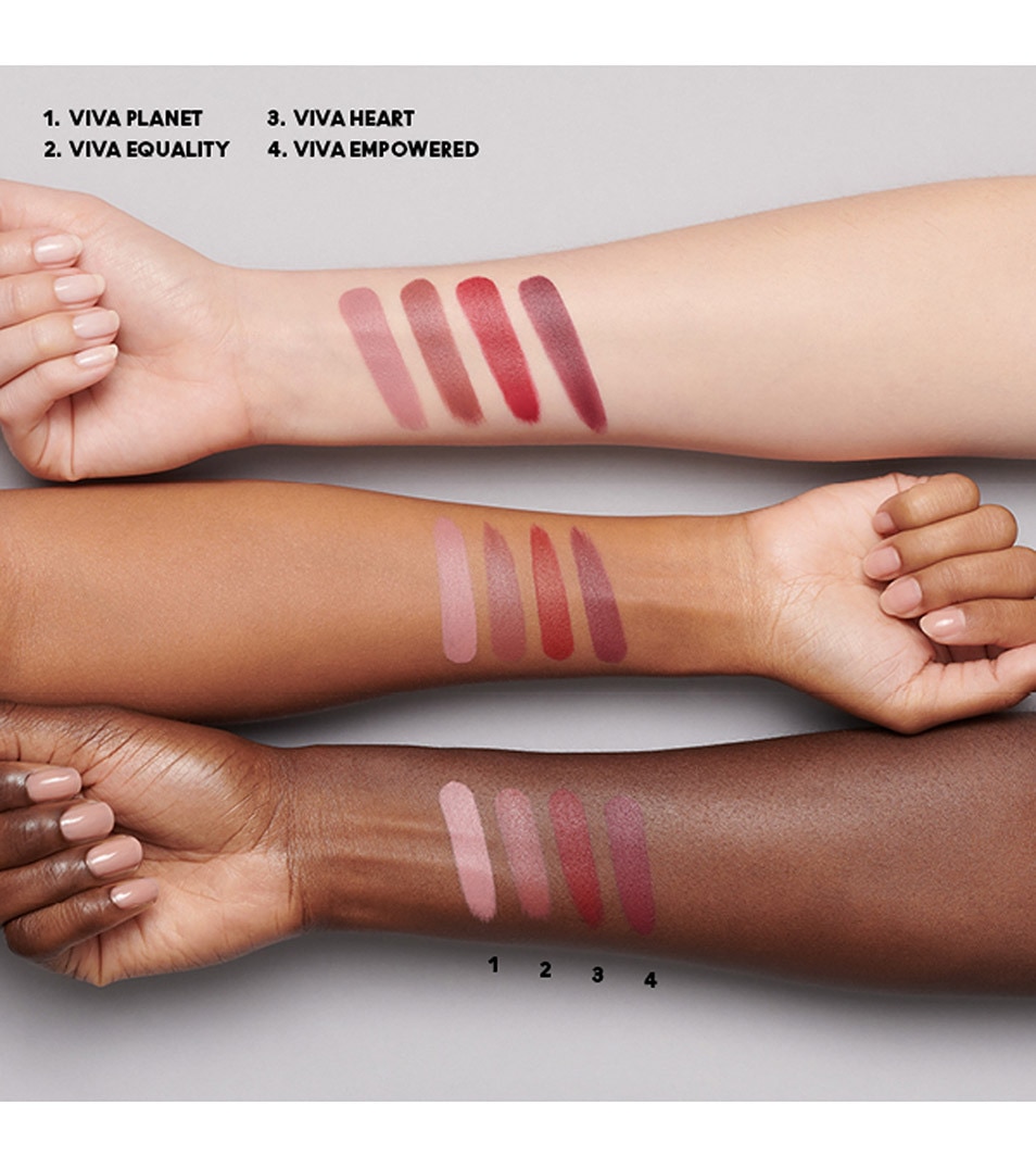M.A.C M·A·CXIMAL SILKY MATTE VIVA GLAM LIPSTICK Rouge à lèvres - fini satiné & mat - très pigmenté VIVA HEART 3