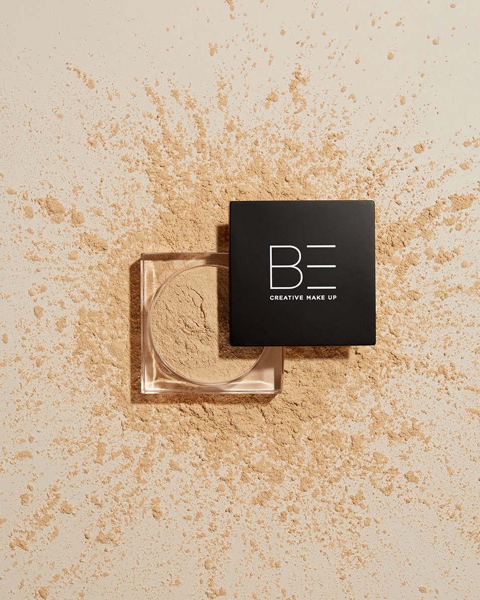BE Creative Make Up SATIN SILK Poudre libre fixante et baking MEDIUM 3