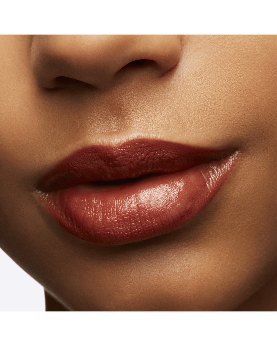 M.A.C Lustreglass Sheer-Shine Lipstick Doorschijnende & glanzende kleur - langhoudende finish Work Crush