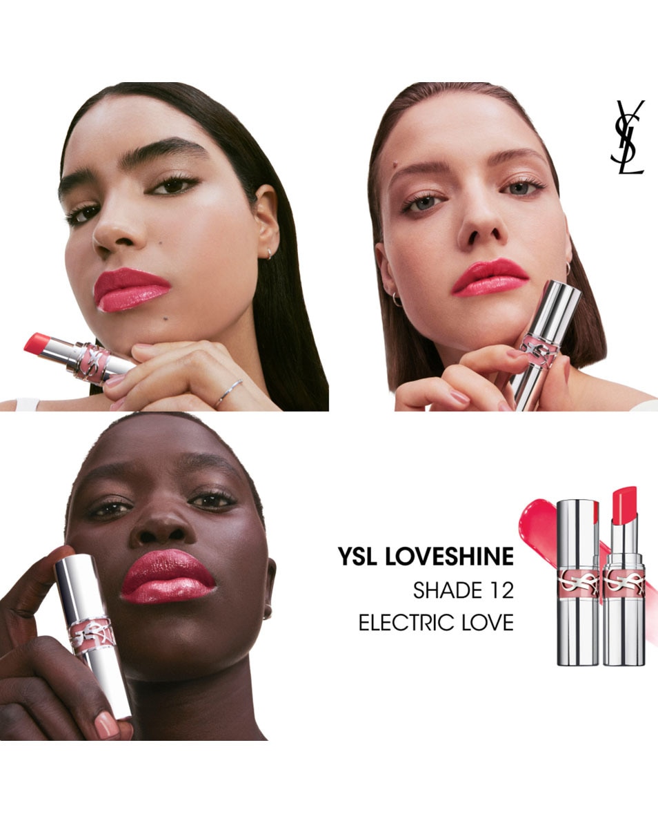 YVES SAINT LAURENT Ysl Loveshine Glanzende En Verzorgende Lippenstift - 12 ELECTRIC LOVE 3