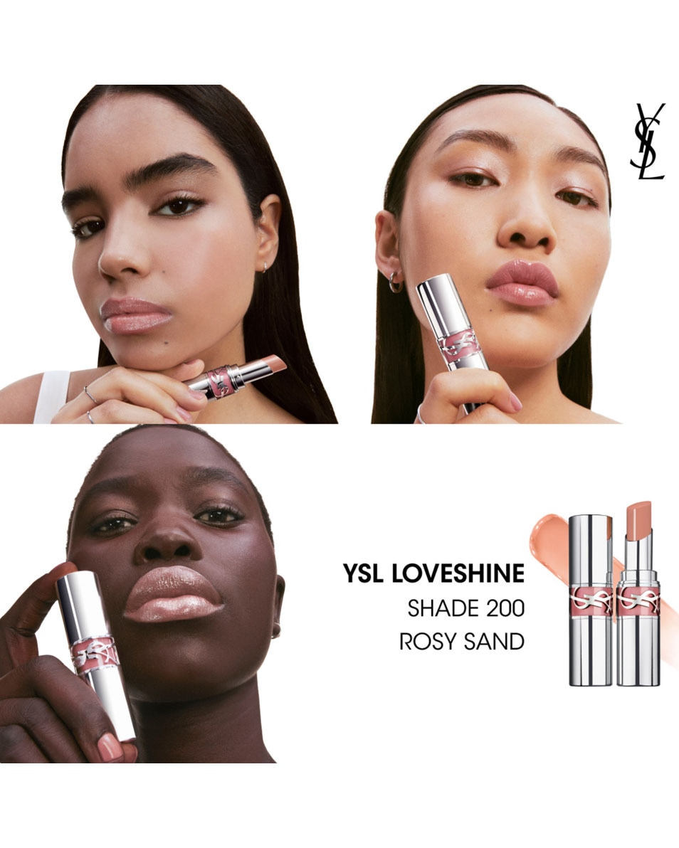 YVES SAINT LAURENT Ysl Loveshine Glanzende En Verzorgende Lippenstift - 200 200 ROSY SAND 3