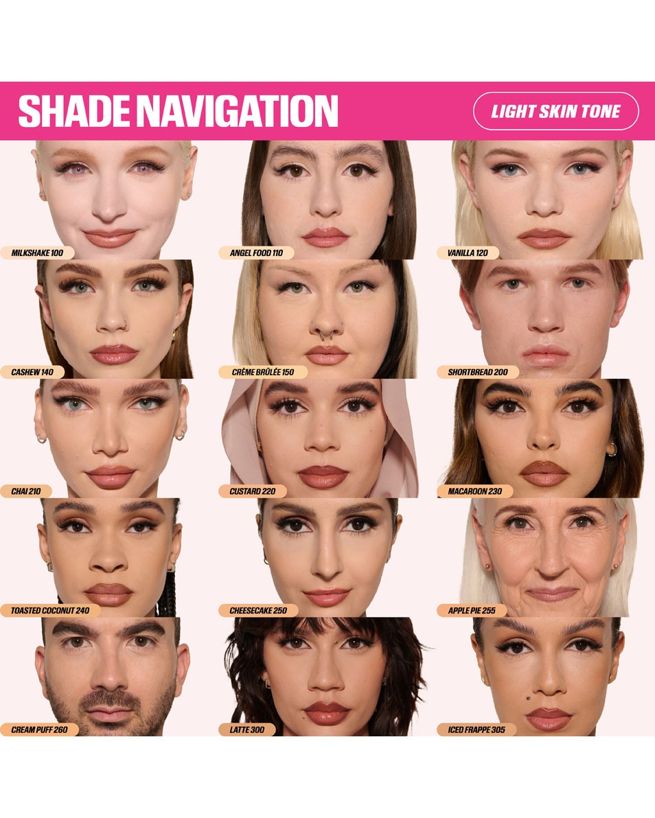 HUDA BEAUTY EASY BLUR NATURAL AIRBRUSH FOUNDATION 150 WARM - Cr me Brul e