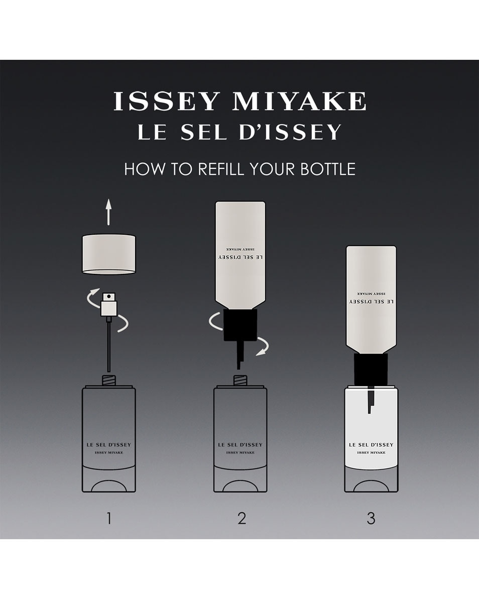 ISSEY MIYAKE Le Sel D'Issey Refill Eau de toilette 150 ML 3