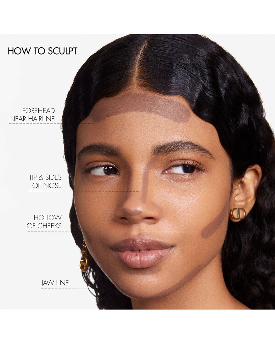 DIOR Dior Forever Skin Contour Sculpterende en bronzende stick voor de teint - natuurlijke perfectie - 24 u langhoudend en hydraterend 03 Medium 3