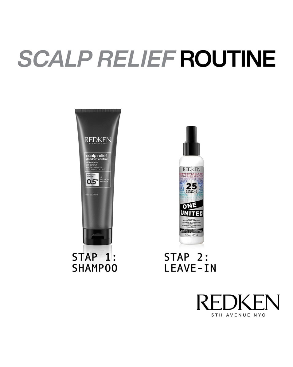 REDKEN Scalp Relief Shampooing antipelliculaire - pour cheveux secs 250 ML 3