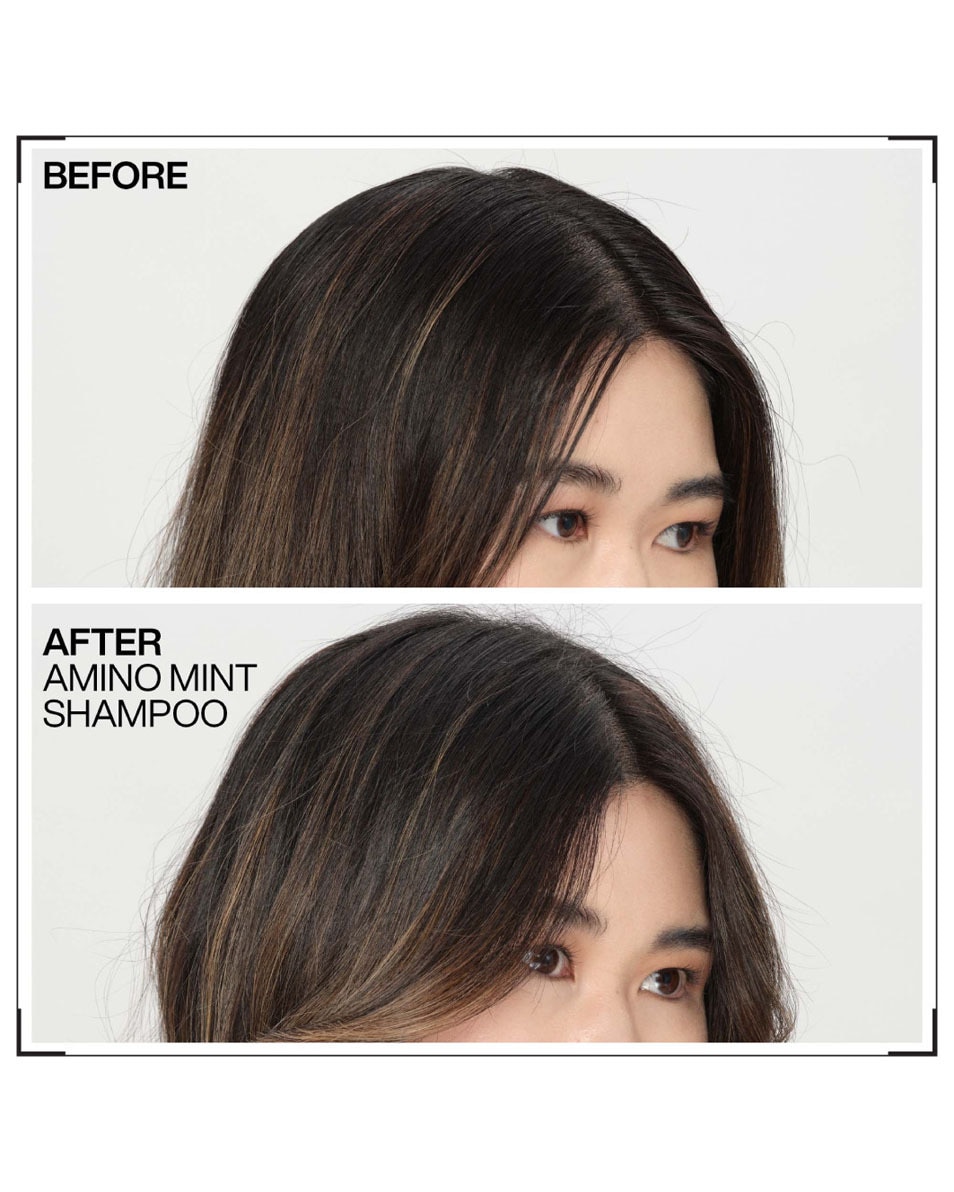 REDKEN Amino Mint Shampoo - verfrist & hydrateert 300 ML 3
