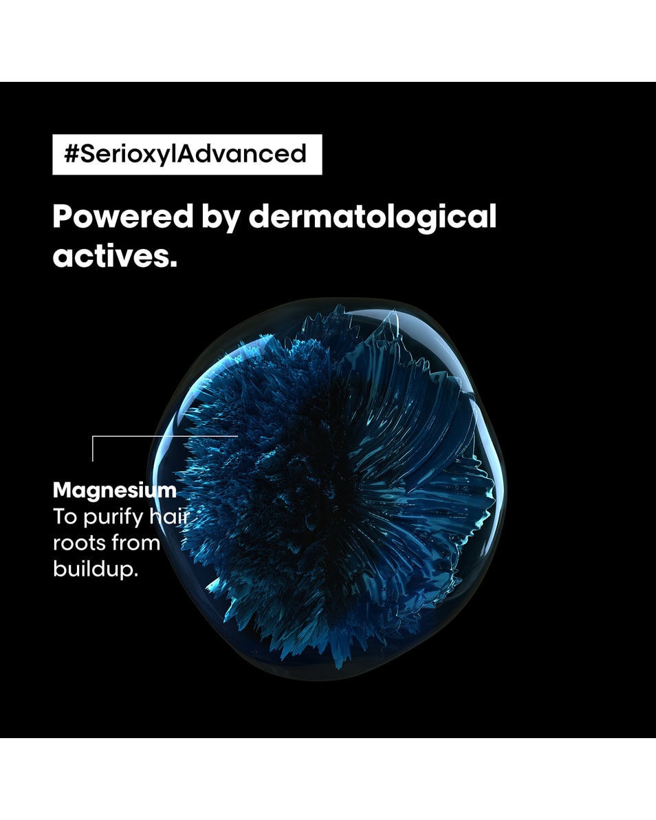 Shampooing purifiant pour cheveux clairsemés