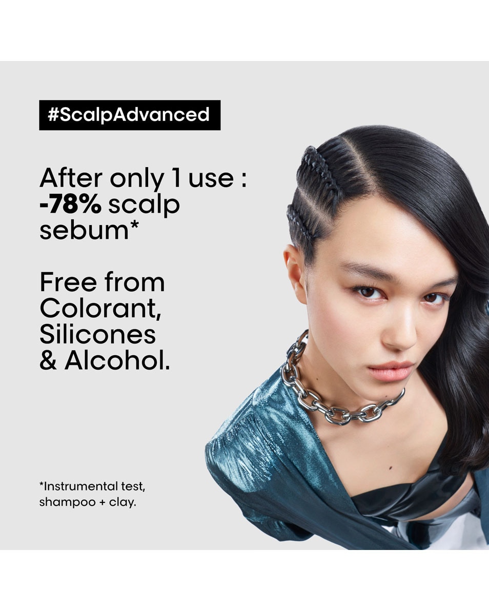 L'OREAL PROFESSIONNEL Scalp Advanced Shampooing dermo-purifiant anti-sébum 300 ML 3