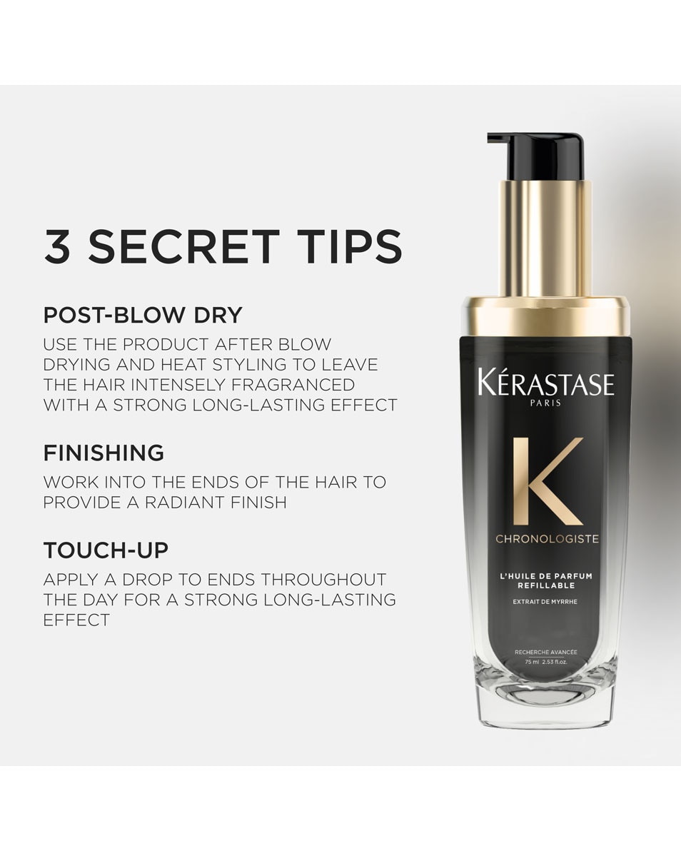 Huile de recharge - pour tous types de cheveux