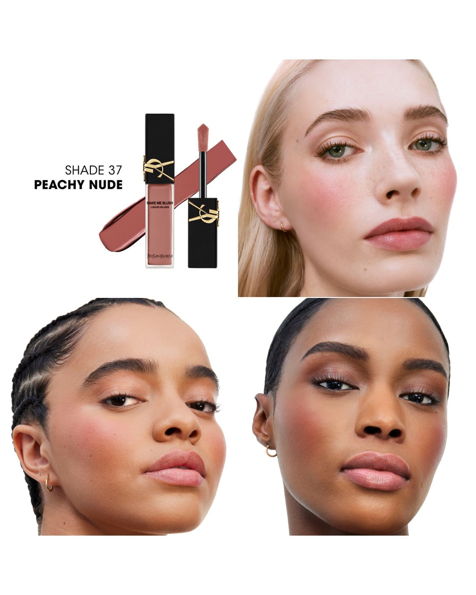 YVES SAINT LAURENT Make Me Blush Vloeibare blush PEACHY NUDE 3