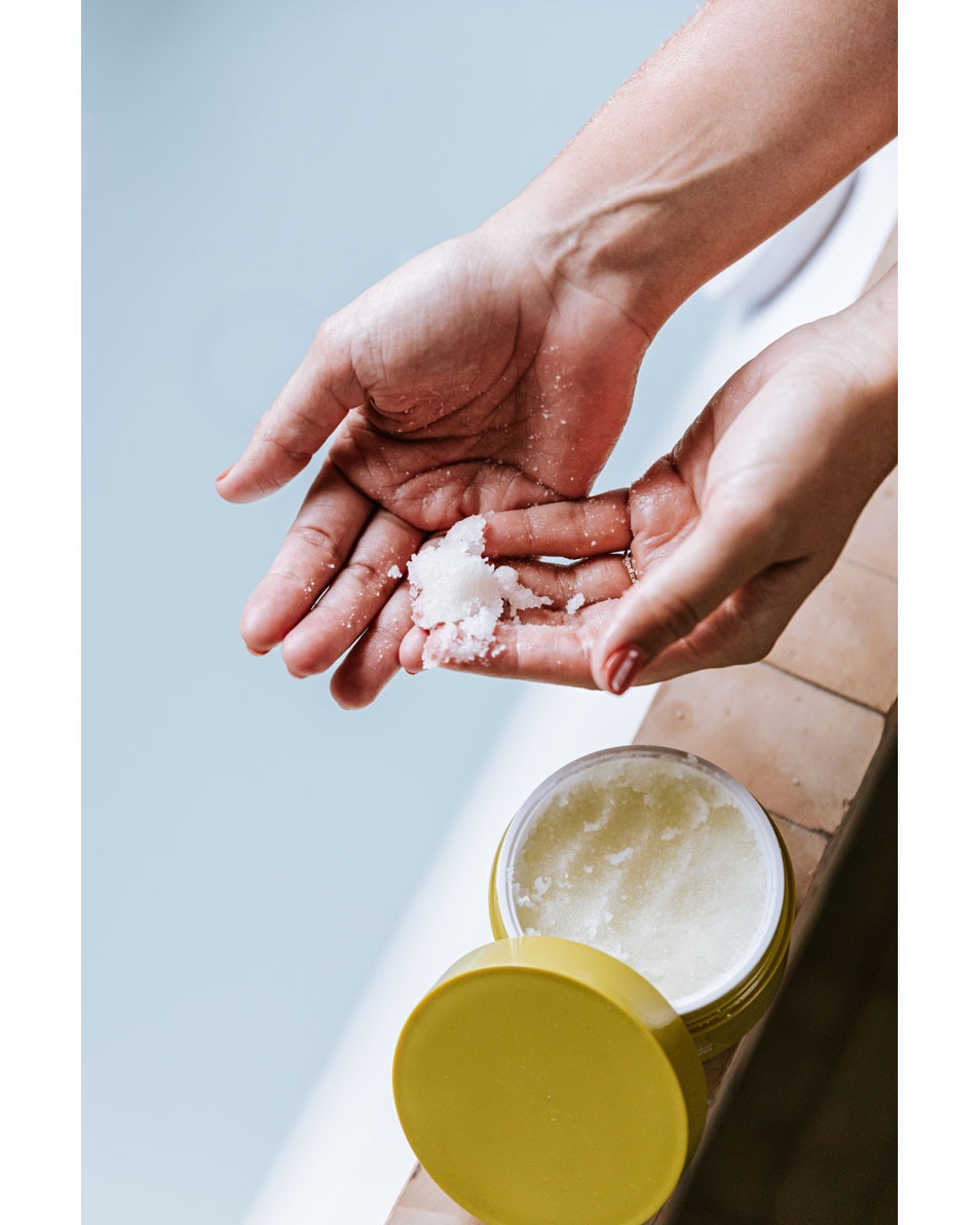 Body scrub en badolie