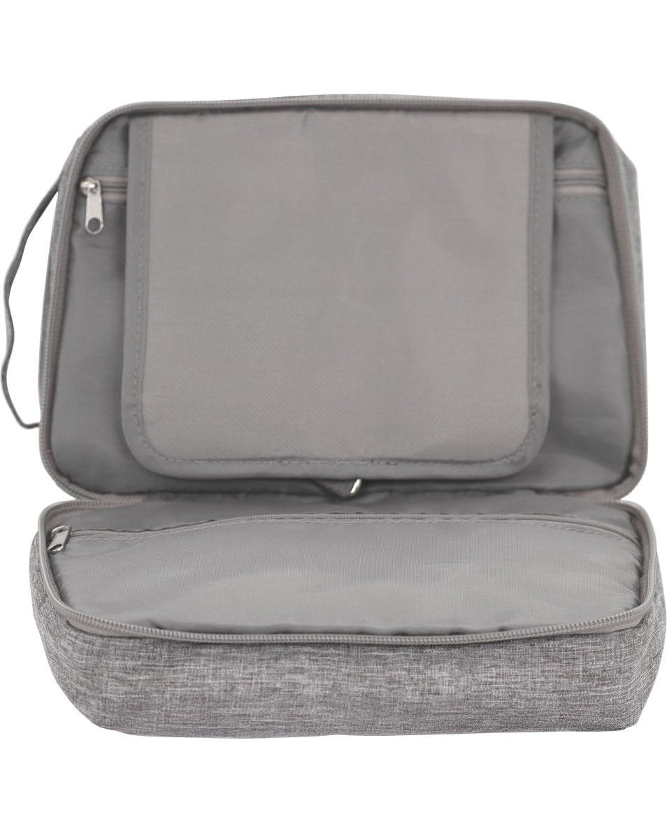 ICI PARIS XL Travel Bag Reis toilettas grijs 1 ST 3