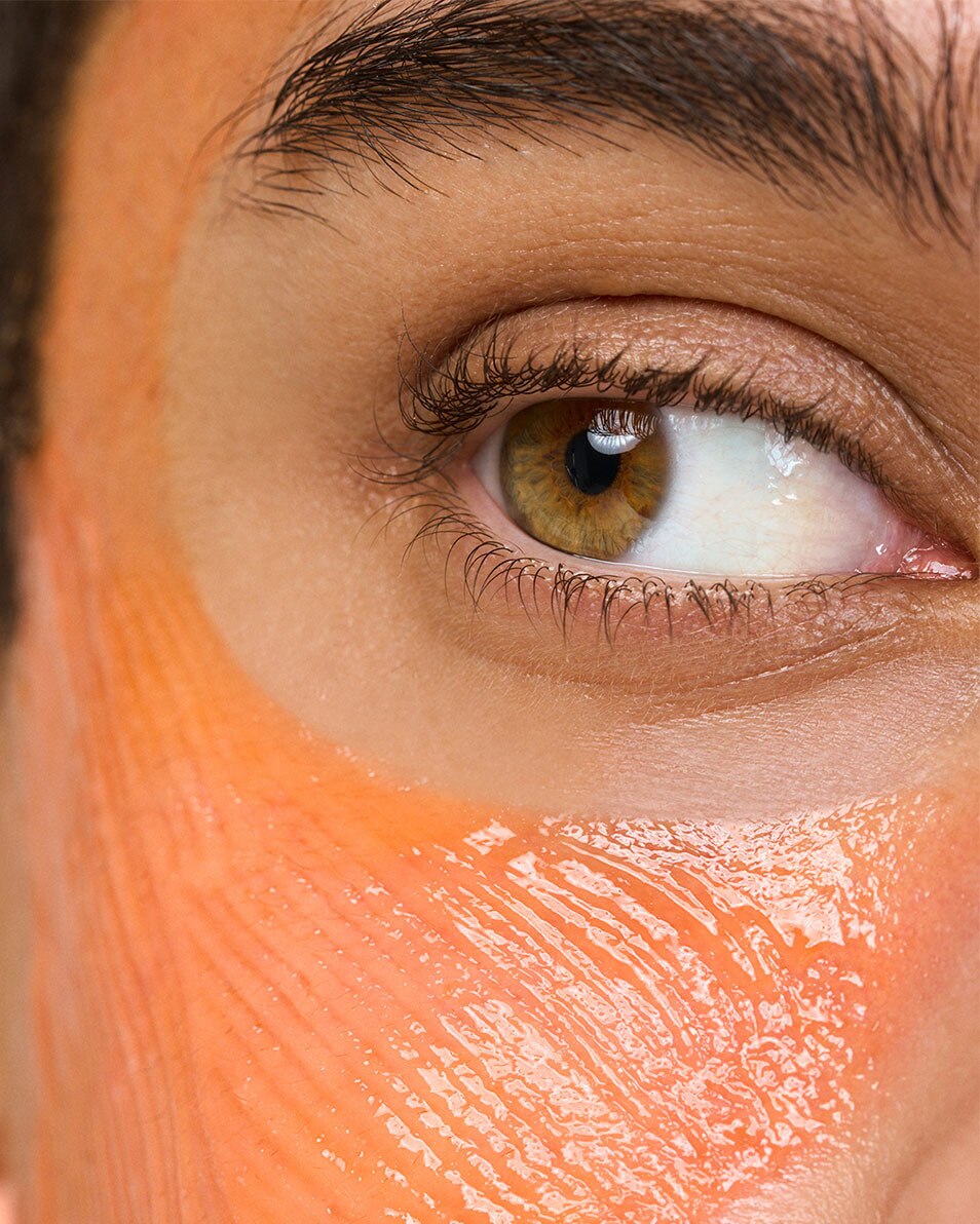 Vitamin C + Plyhydroxy Acid Gel-Mask