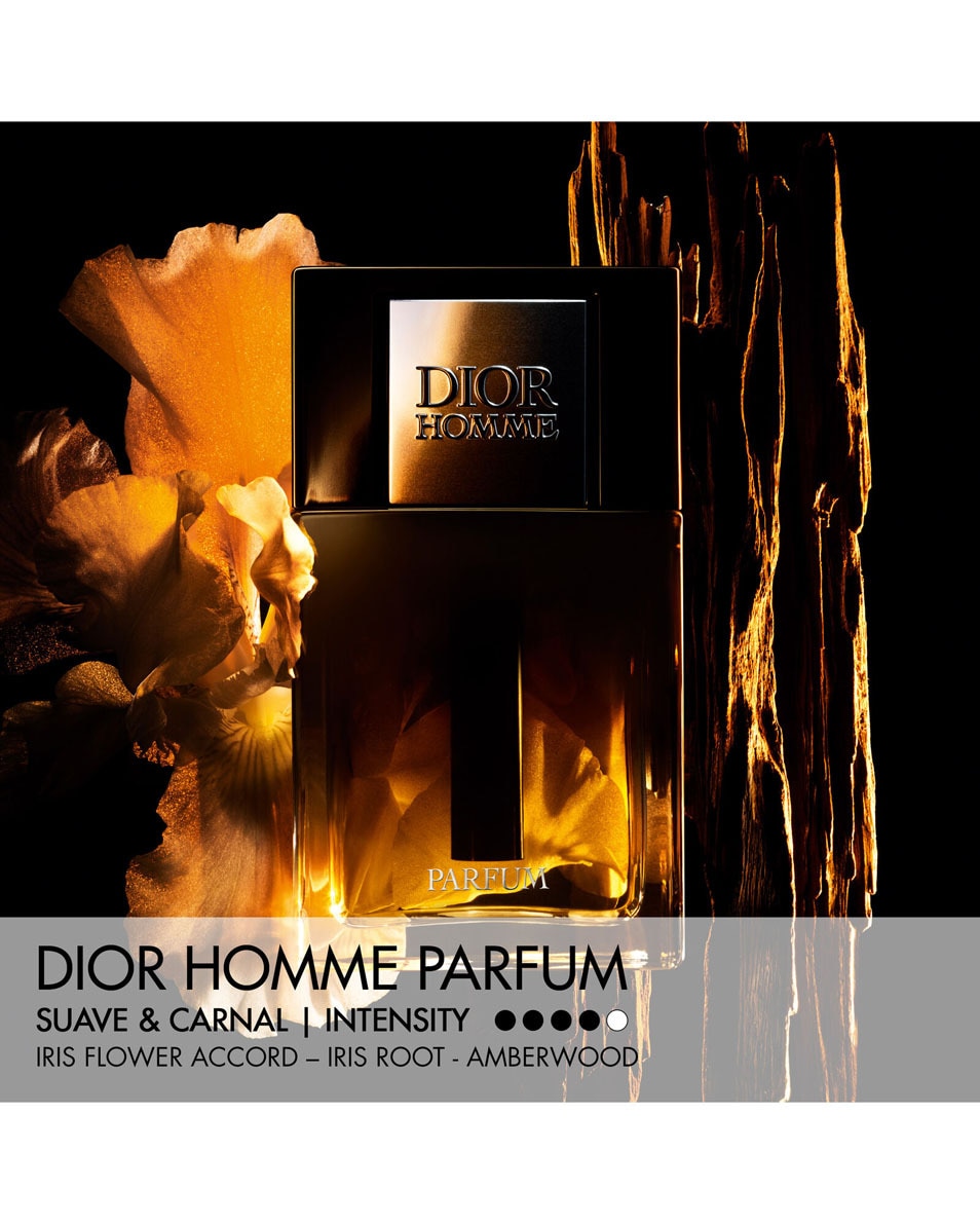 DIOR Dior Homme Parfum Parfum - Notes ambrées, boisées et fleuries 50 ML 3