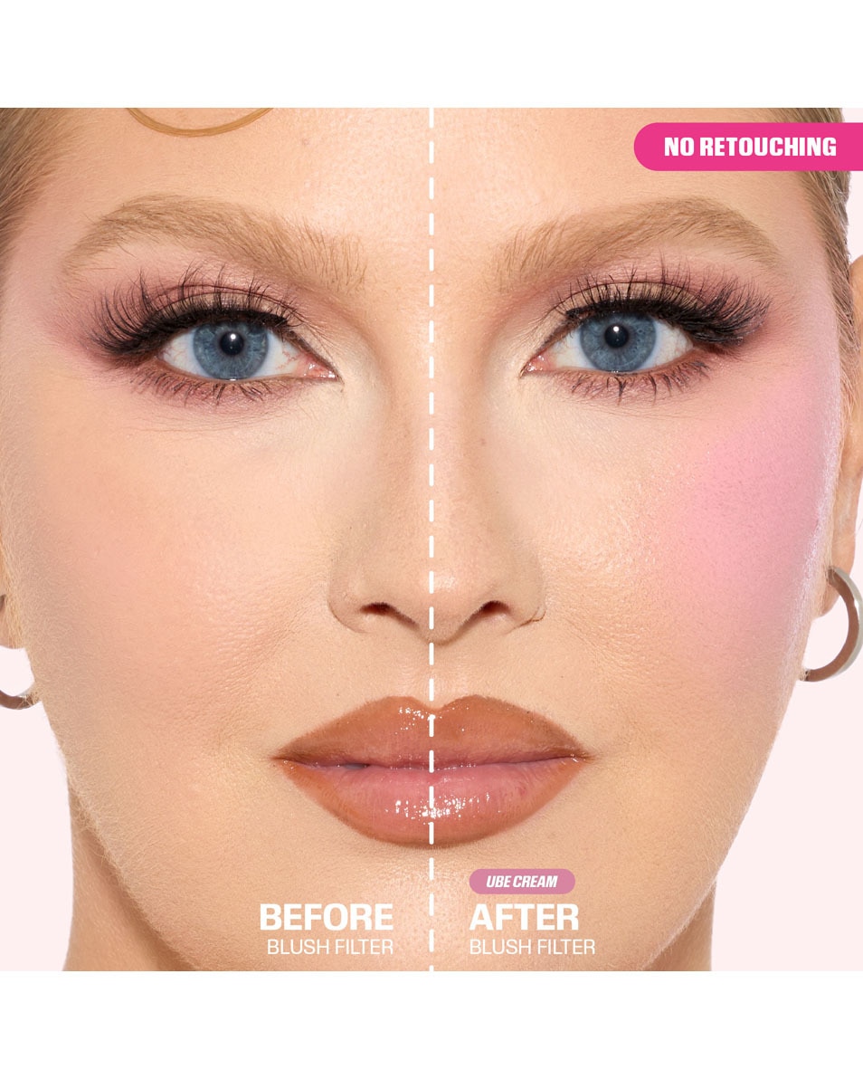 HUDA BEAUTY BLUSH FILTER LIQUID BLUSH UBE BIRTHDAY CAKE 3