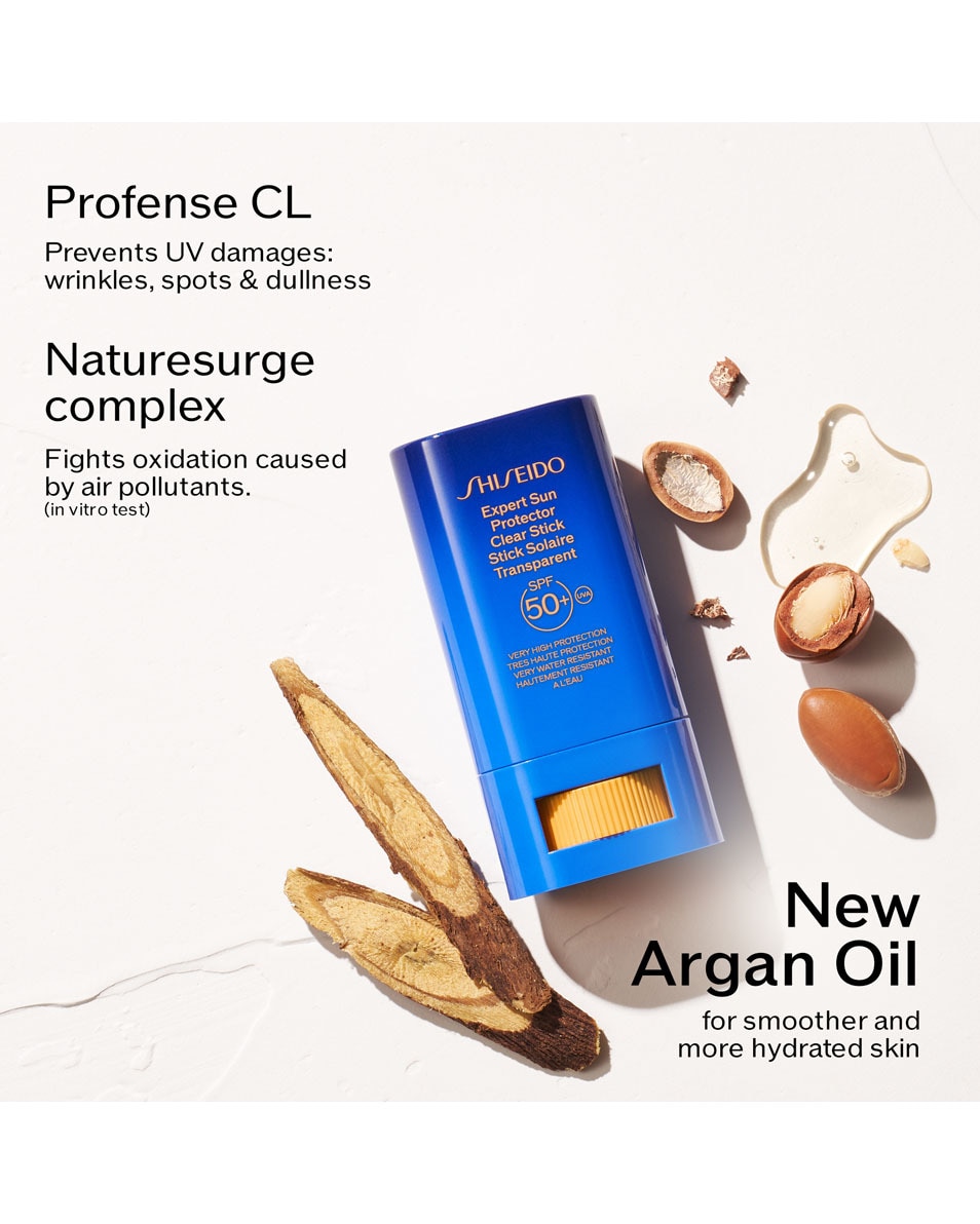 SHISEIDO Expert Sun Protector Stick Solaire Transparent SPF50+ 20 G 3