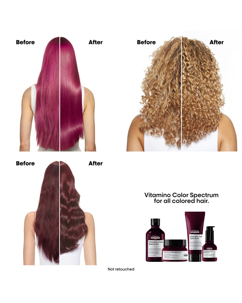 L'OREAL PROFESSIONNEL Vitamino Color Spectrum Shampoo – Kleurbescherming Voor Gekleurd Haar 300 ML 3