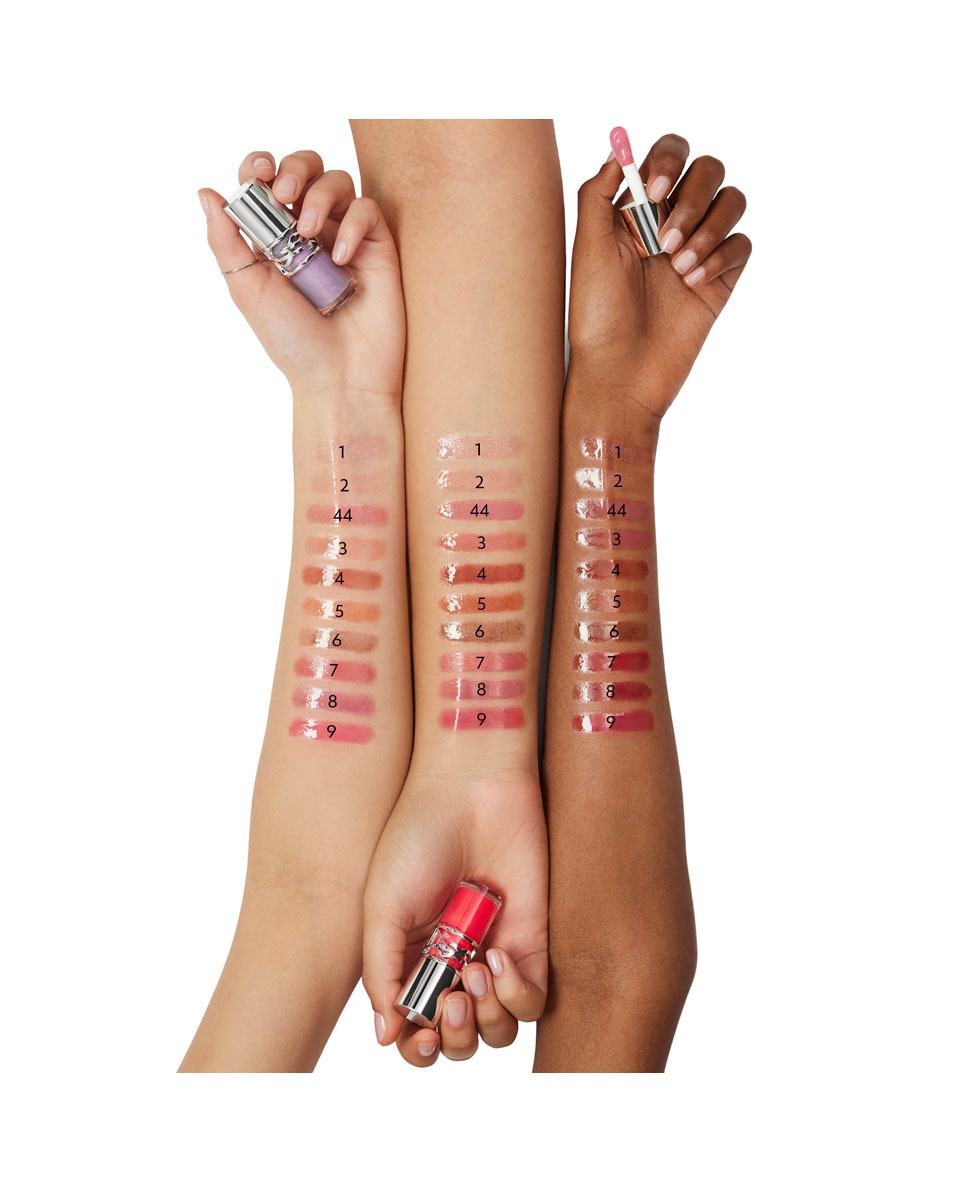 YVES SAINT LAURENT YSL Loveshine Gloss Plumping lip oil gloss - Fini Glossy Non Collant Aquamarine 3