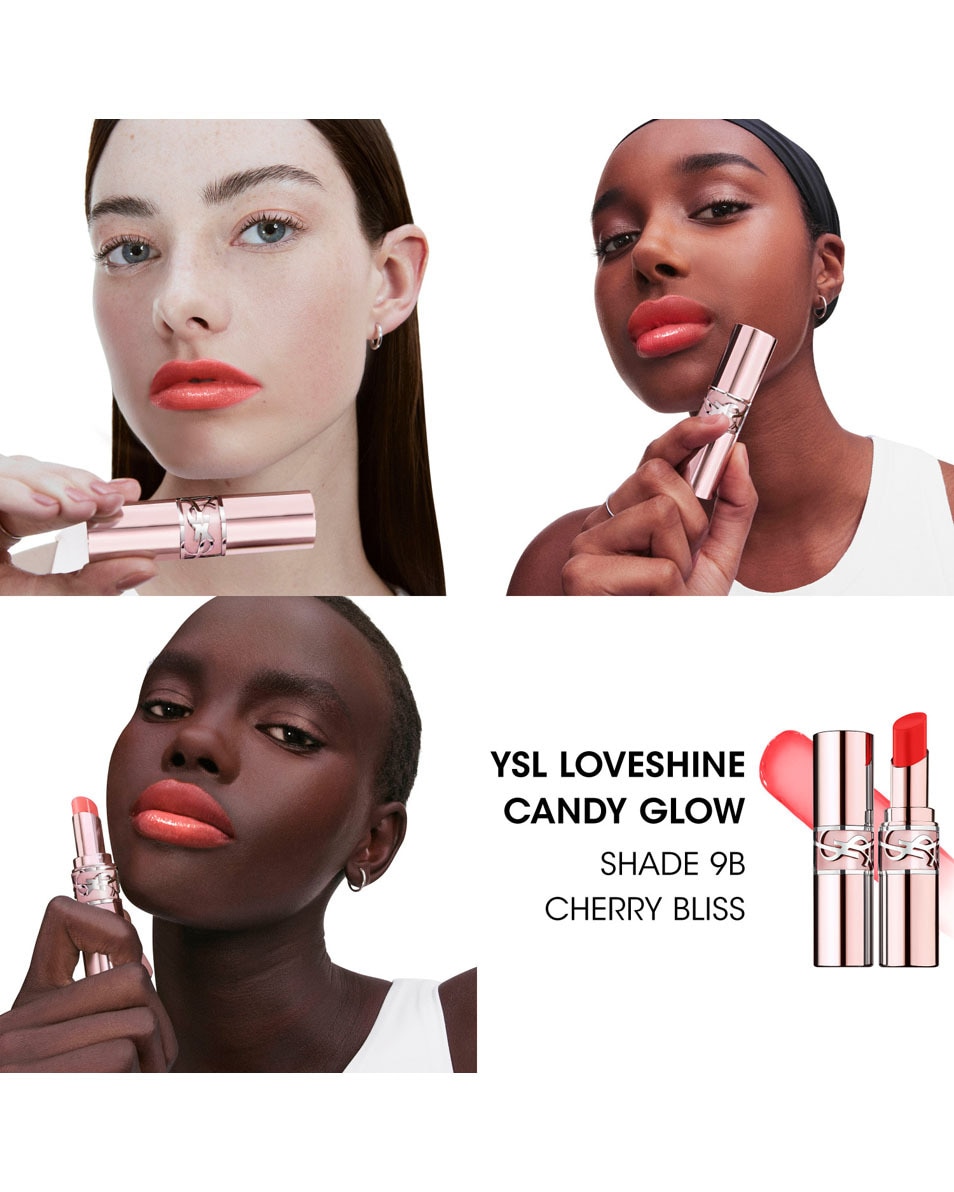 YVES SAINT LAURENT YSL Loveshine Candy Glow - Glanzende Getinte Balsem 00 clear 3