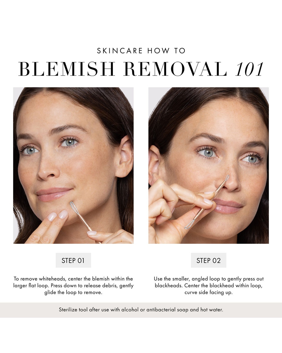 TWEEZERMAN Skincare tool comedonendrukker 1 ST 3