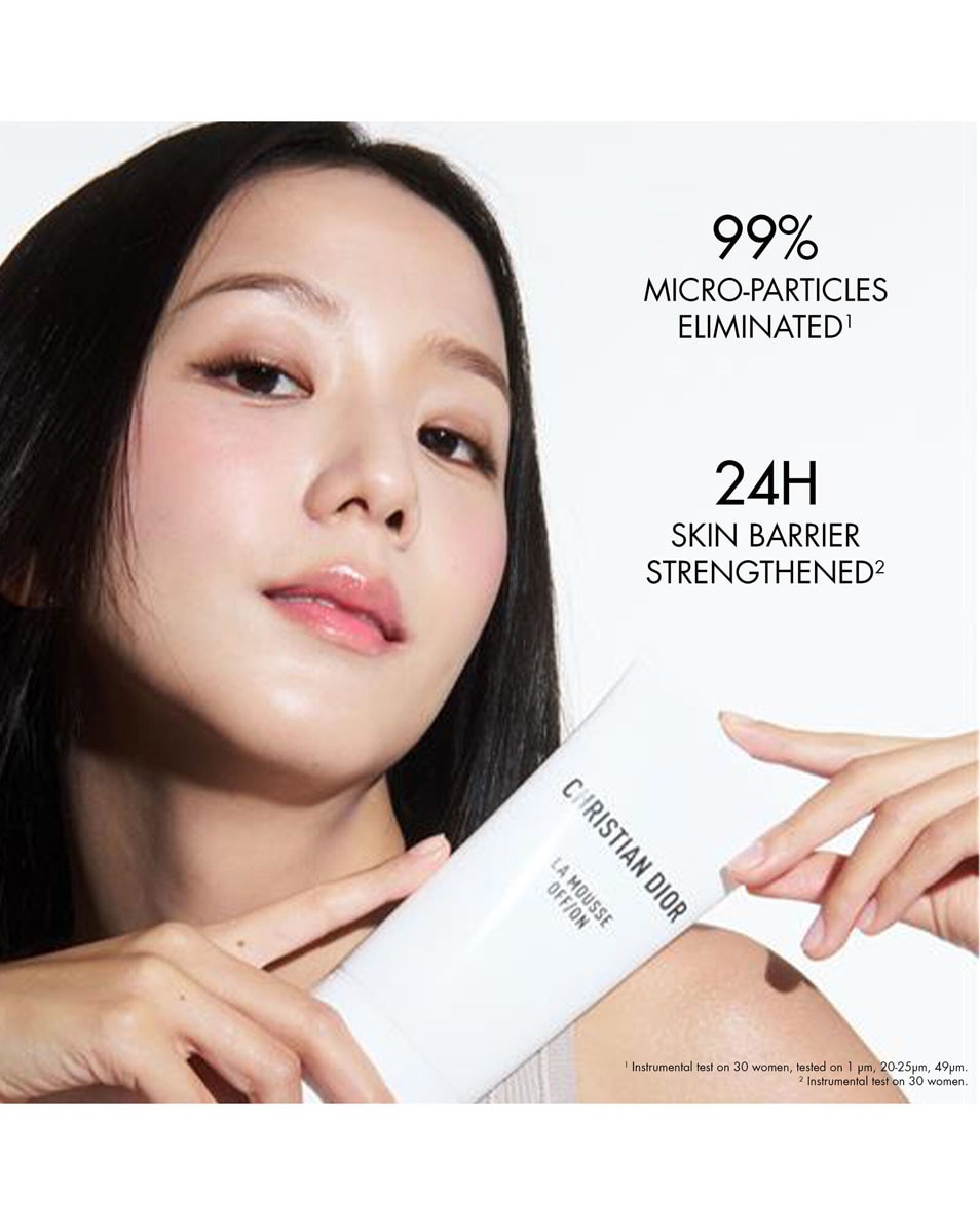 DIOR La Mousse OFF/ON Reinigende en hydraterende schuim voor gezicht 150 ML 3