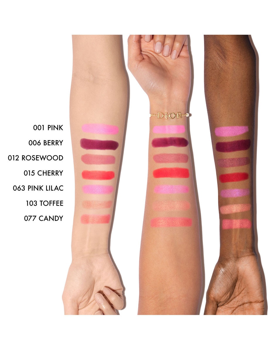 DIOR BACKSTAGE Rosy Glow - Long-wearing powder blush Blush couleur activée par le pH - longue tenue 077 CANDY - Pearly