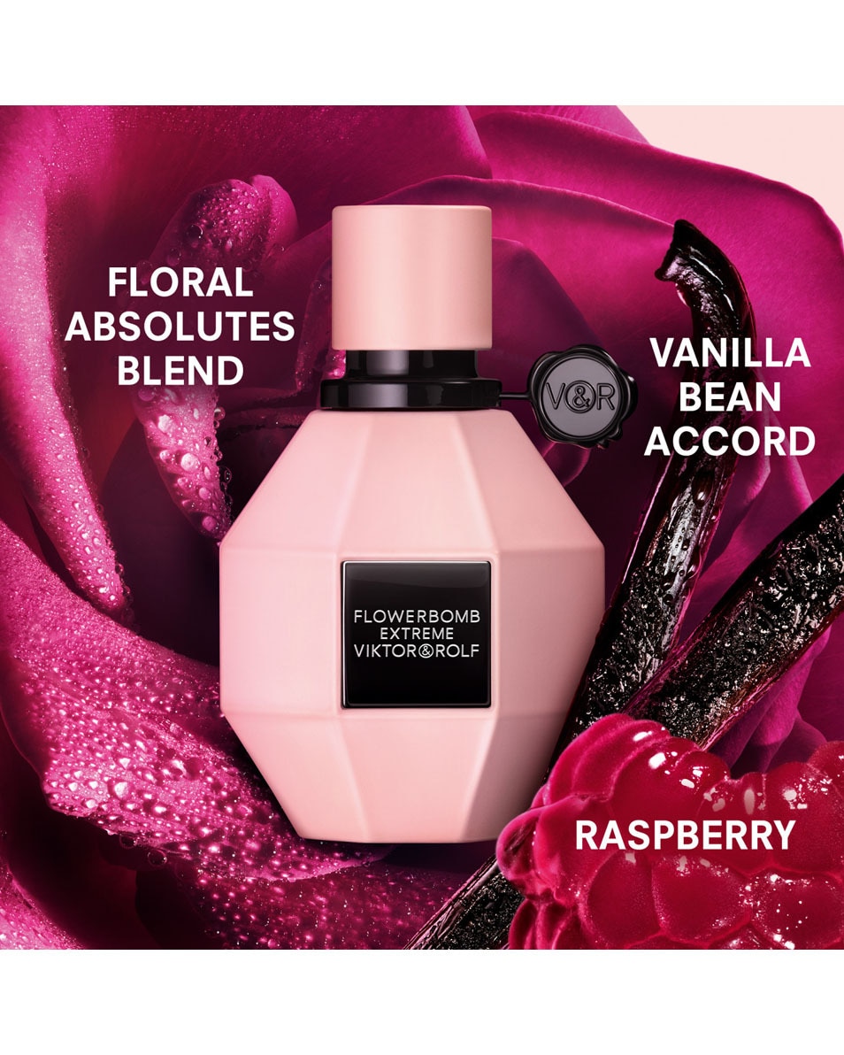 VIKTOR & ROLF Flowerbomb extreme Eau De Parfum - Parfum Pour Femme Floral Ambré 50 ML 3