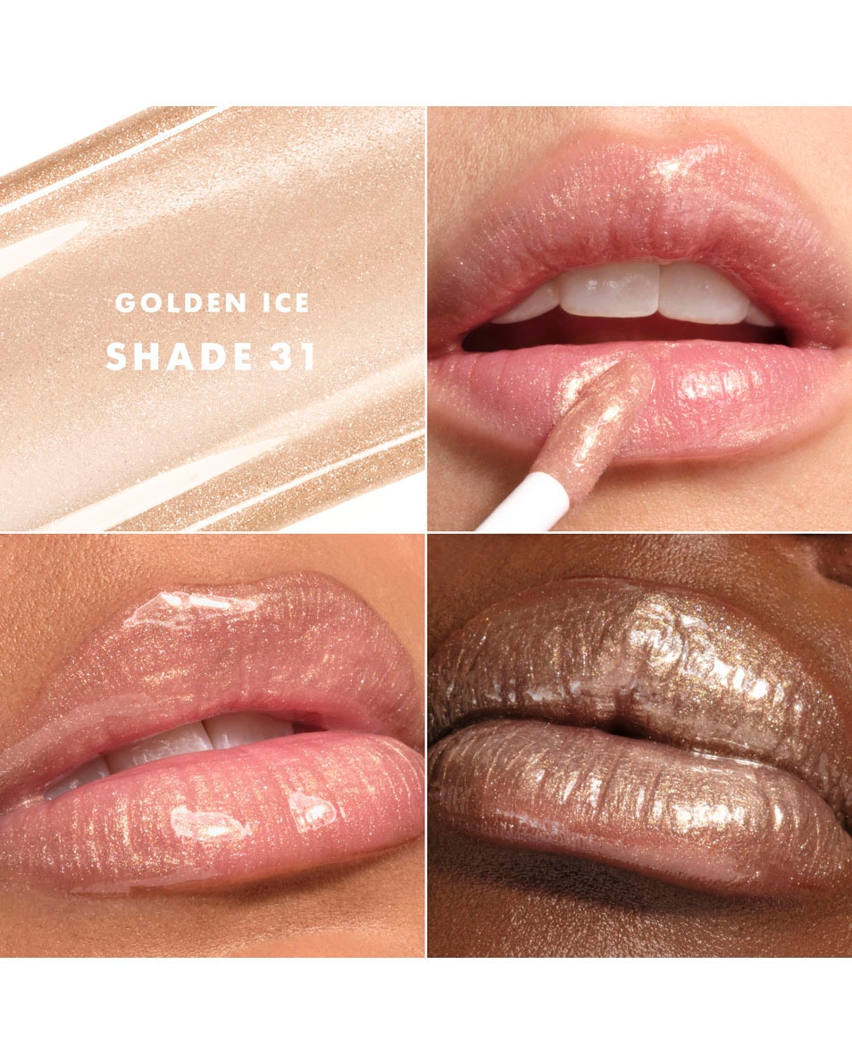 ARMANI BEAUTY Prisma Glass Icy Plumper Gloss repulpant Golden Ice 3