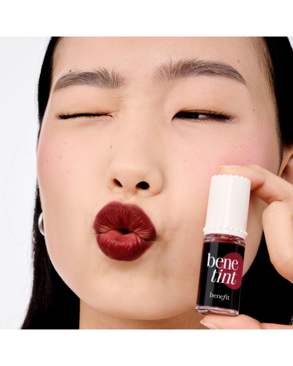 BENEFIT COSMETICS Cheek & Lip Stain Benetint Dark Cherry DARK CHERRY 3