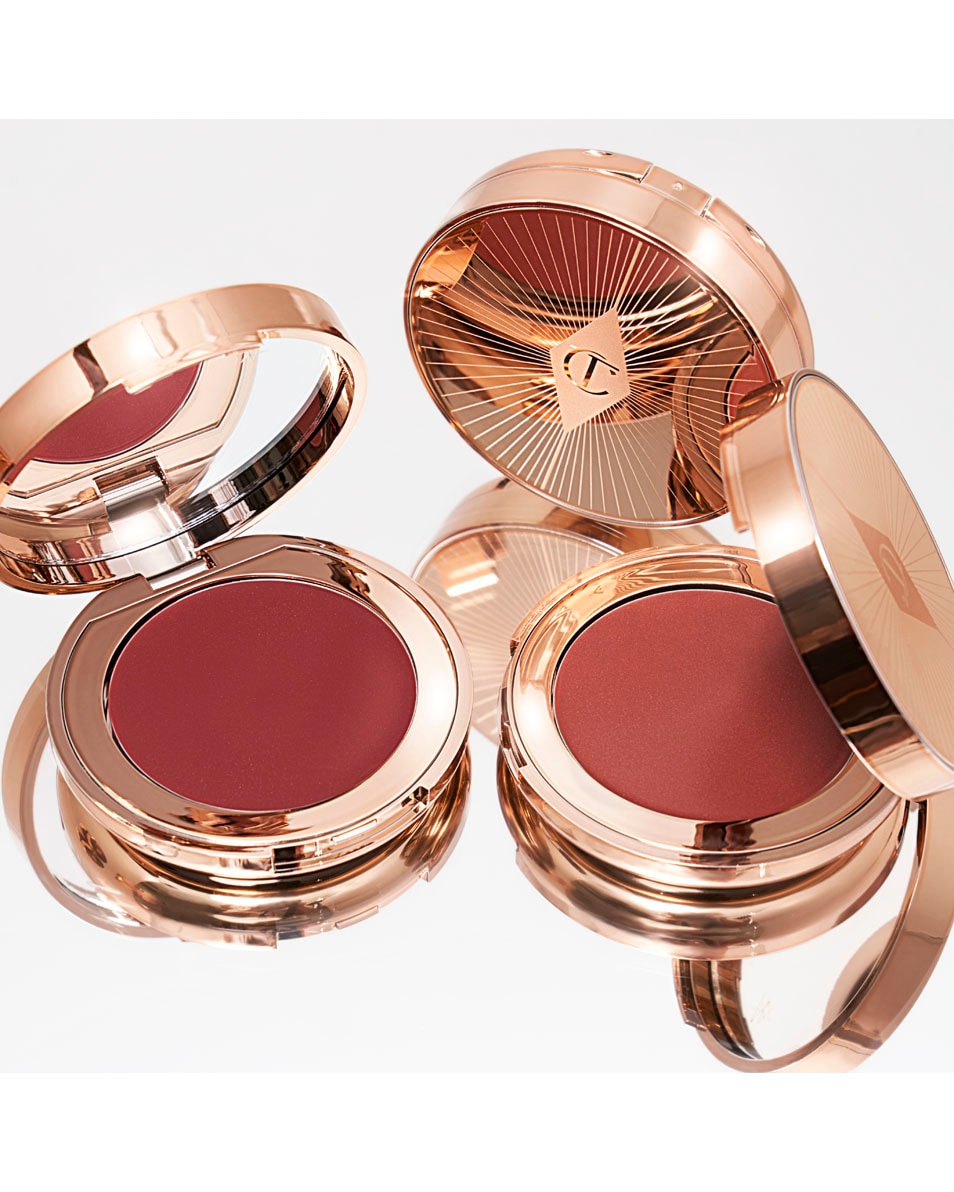 CHARLOTTE TILBURY Pillow Talk Lip & Cheek Glow Blush SUPER FABULOUS 3