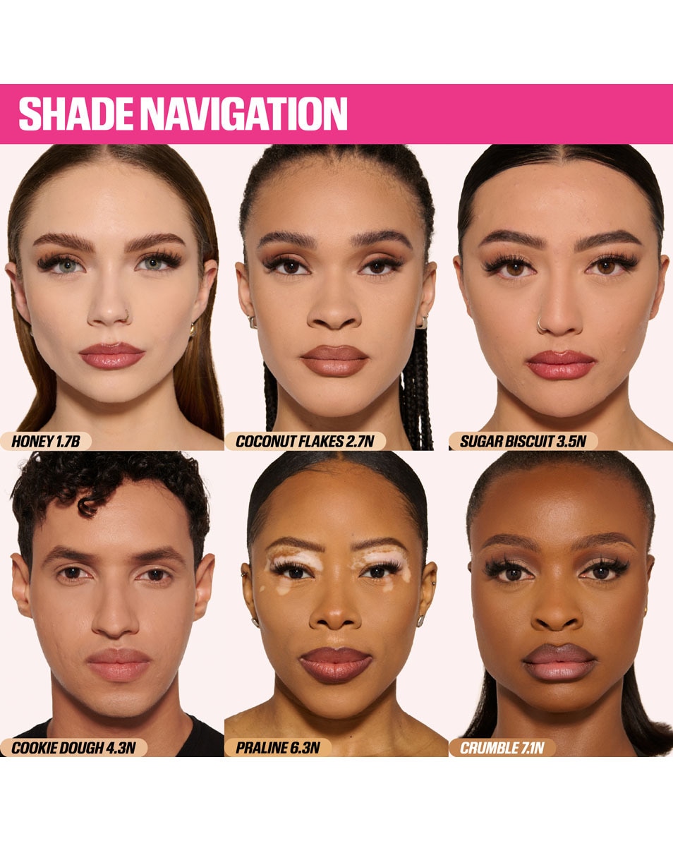 HUDA BEAUTY #FAUXFILTER MINI LUMINOUS MATTE LIQUID CONCEALER 1.7B Honey 3