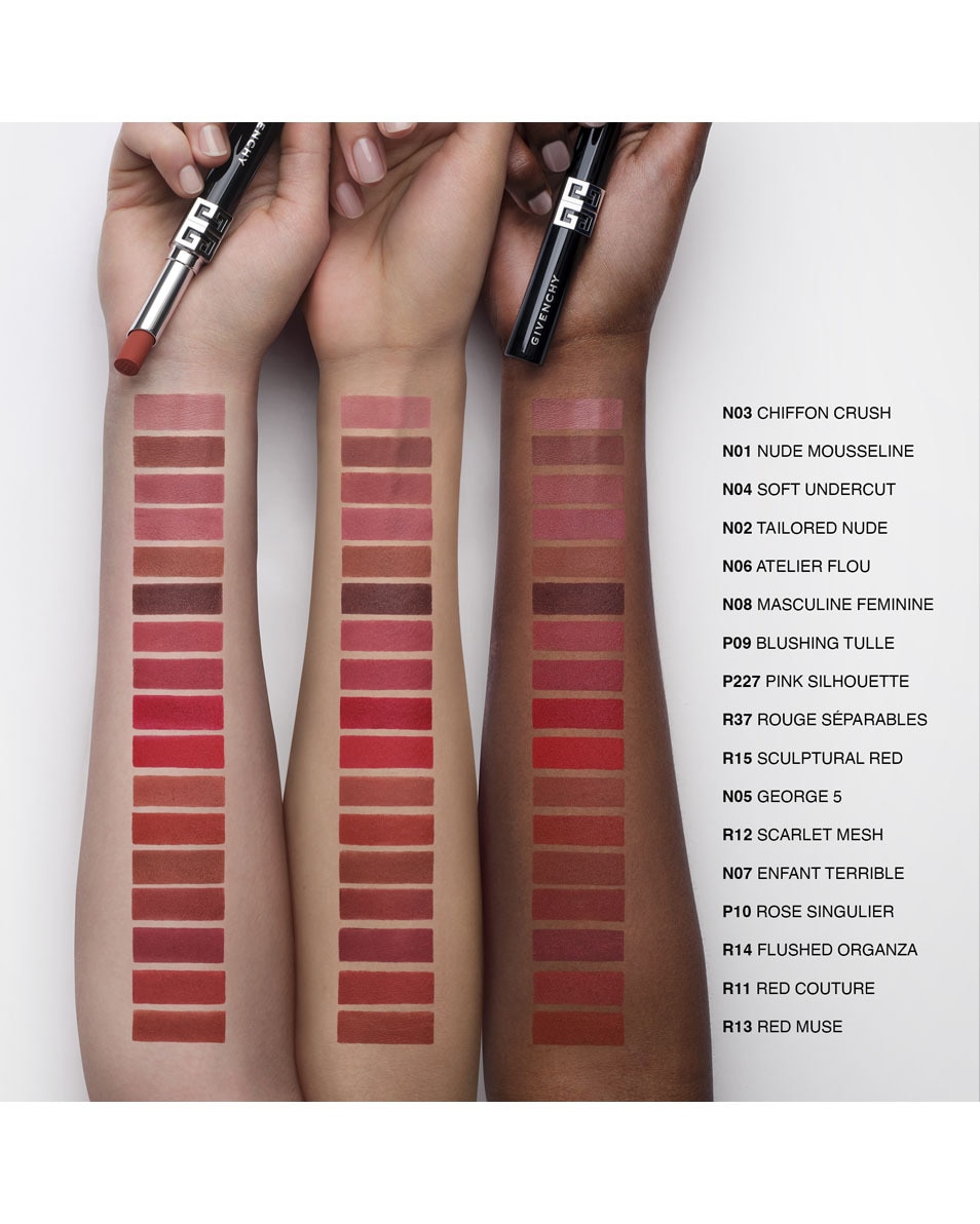 GIVENCHY COSMETICS LE ROUGE VELVET MATTE P227 Pink Silhouette 3